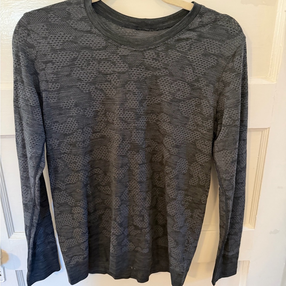 Lululemon Camouflage Long Sleeve Shirt